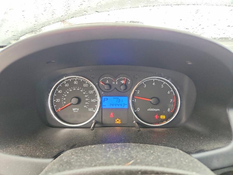 2007 Hyundai Tiburon VIN KMHHN66FX7U259922 COPART salvage auction — REAR END, TX - SALVAGE VEHICLE TITLE, sold $325 on 2026-07-31 (photo 9)