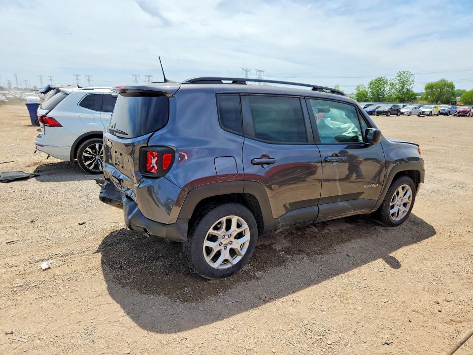 2018 Jeep VIN ZACCJABB7JPJ70637 COPART salvage auction — REAR END, Il - Salvage Certificate, sold $1,100 on 2026-07-09 (photo 3)