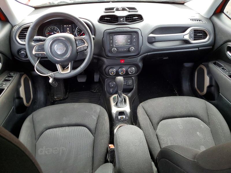 2016 Jeep Renegade VIN ZACCJBAT7GPE23340 COPART salvage auction — FRONT END, Co - Public - Salvage Title, sold $1,150 on 2026-07-07 (photo 8)