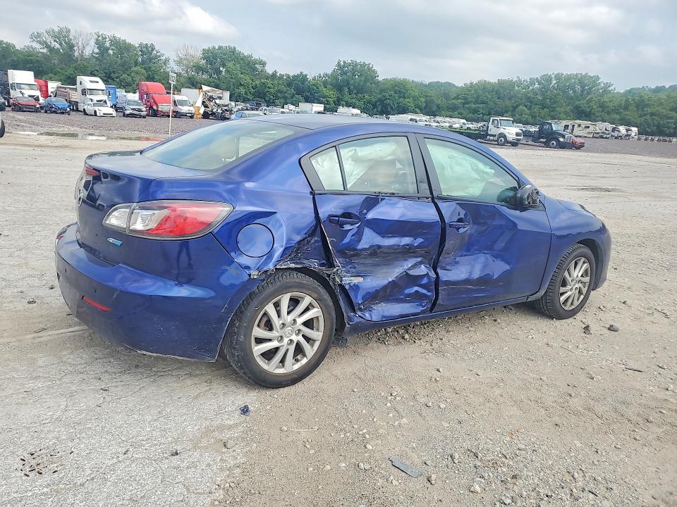 2012 Mazda VIN JM1BL1W79C1534140 COPART salvage auction — SIDE, Mo - Salvage Certificate Of Title, sold $90 on 2026-07-16 (photo 3)