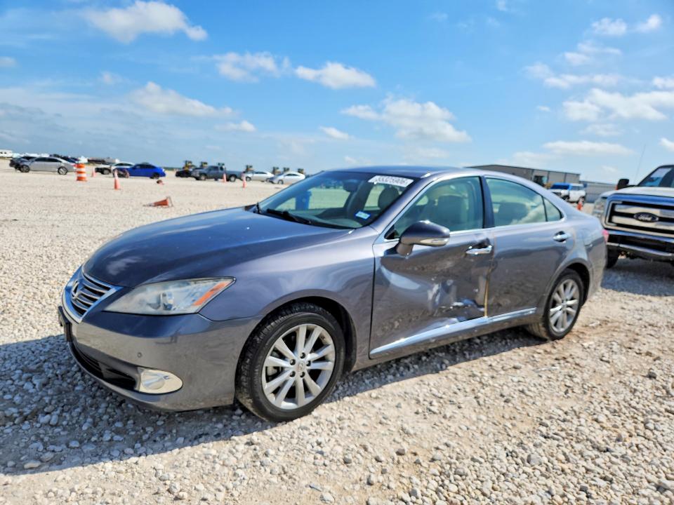 2012 Lexus ES VIN JTHBK1EG1C2486808 COPART salvage auction — SIDE, Tx - Salvage Vehicle Title, sold $3,900 on 2026-07-09 (photo 1)