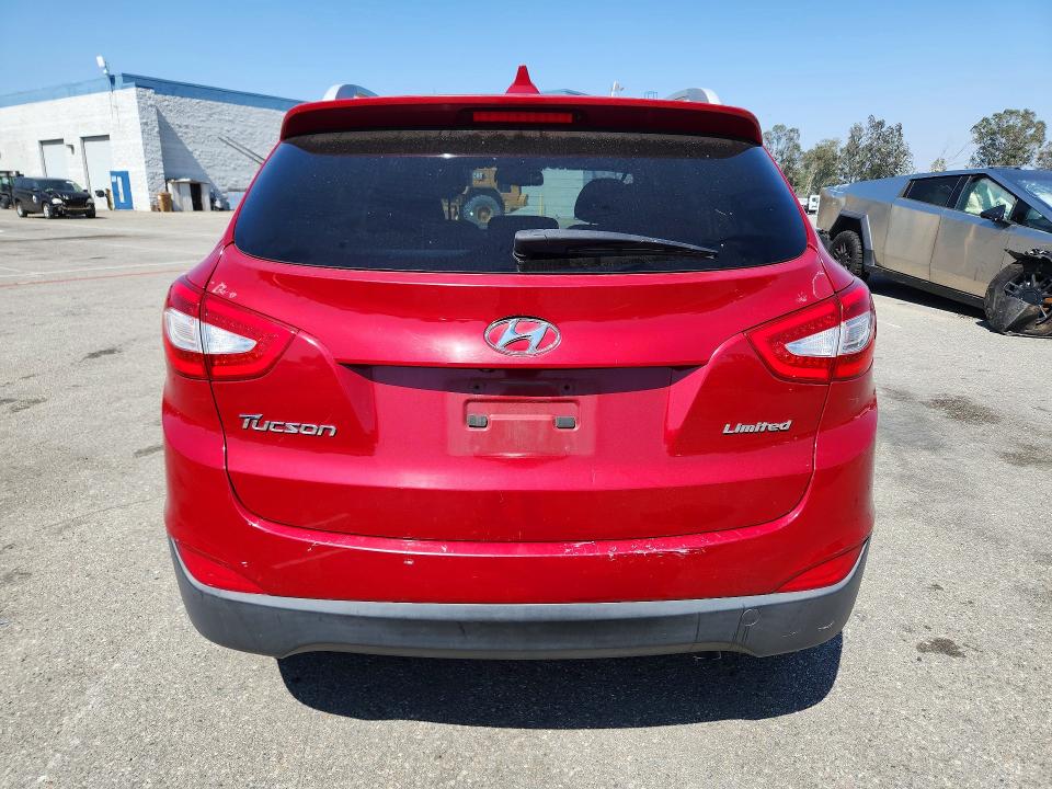 2014 Hyundai Tucson VIN KM8JU3AG6EU919146 COPART salvage auction — MINOR DENT/SCRATCHES, Ca - Salvage Certificate, sold $1,250 on 2026-07-16 (photo 6)