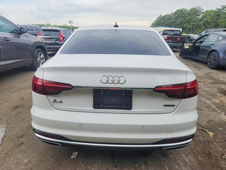 2022 Audi A4 VIN WAUEAAF40NN011798 COPART salvage auction — SIDE, Ga - Cert Of Title-Salvage, sold $9,300 on 2026-07-24 (photo 6)