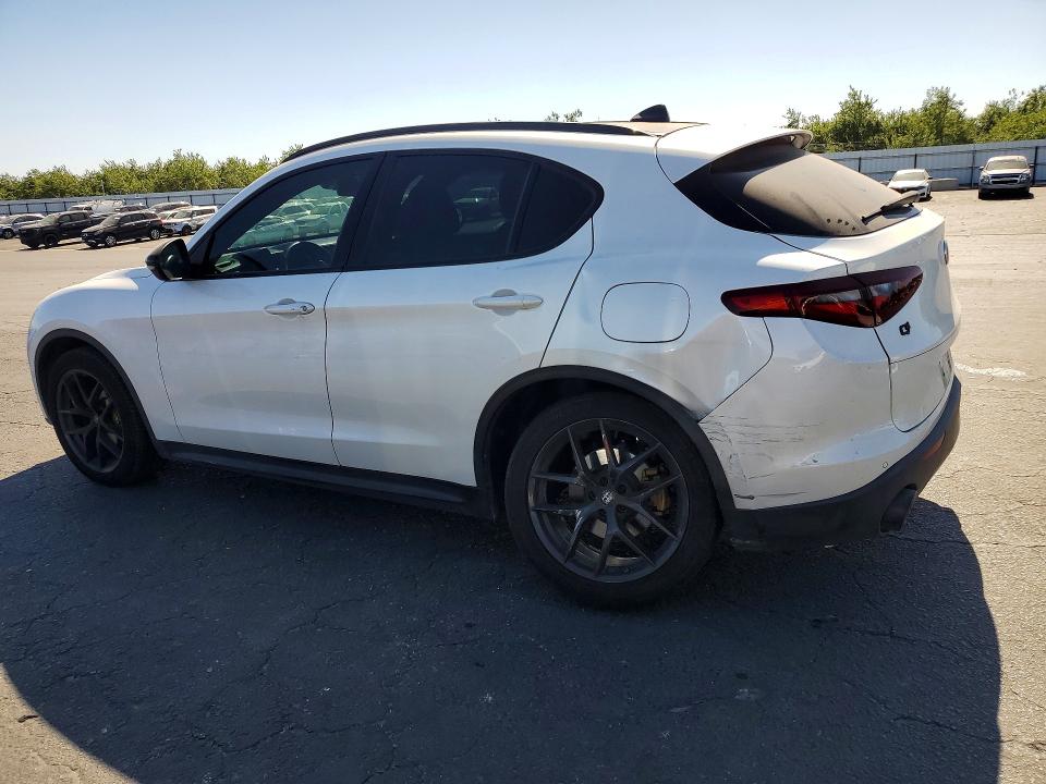 2019 Alfa romeo VIN ZASPAKBN2K7C49398 COPART salvage auction — REAR END, Ca - Salvage Certificate, sold $8,300 on 2026-07-20 (photo 2)