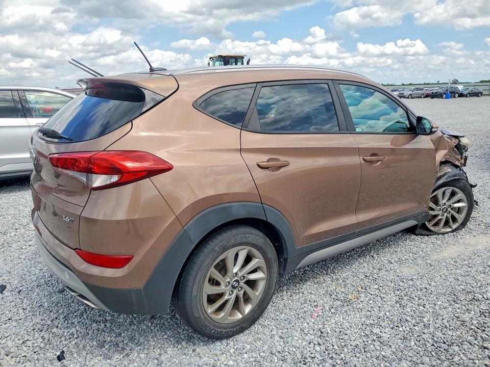 2017 Hyundai VIN KM8J33A22HU332888 COPART salvage auction — FRONT END, Tx - Salvage Vehicle Title, sold $2,100 on 2026-07-20 (photo 3)