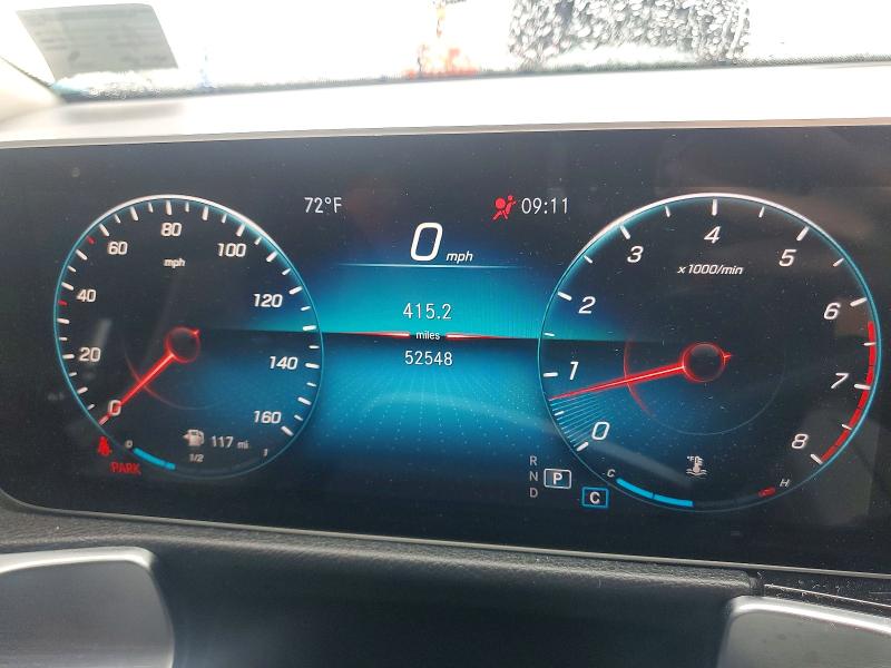 2021 Mercedes-benz Glb VIN W1N4M4HB1MW160502 COPART salvage auction — SIDE, Va - Cert Of Title - Salvage, sold $8,900 on 2026-07-15 (photo 9)
