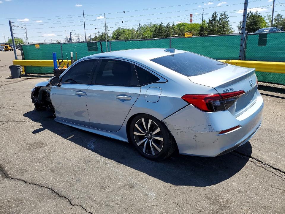 2023 Honda Civic VIN 2HGFE1F74PH310231 COPART salvage auction — UNDERCARRIAGE, Co - Public - Salvage Title, sold $7,200 on 2026-07-02 (photo 2)