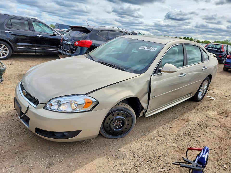 2012 Chevrolet VIN 2G1WC5E36C1100185 COPART salvage auction — FRONT END, Il - Salvage Certificate, sold $1,250 on 2026-07-09 (photo 1)