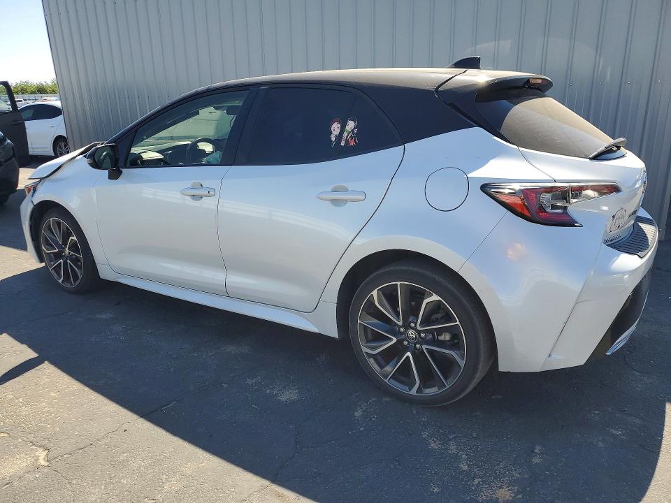 2021 Toyota Corolla VIN JTNC4MBE1M3136543 COPART salvage auction — FRONT END, Ca - Salvage Certificate, sold $2,750 on 2026-07-09 (photo 2)