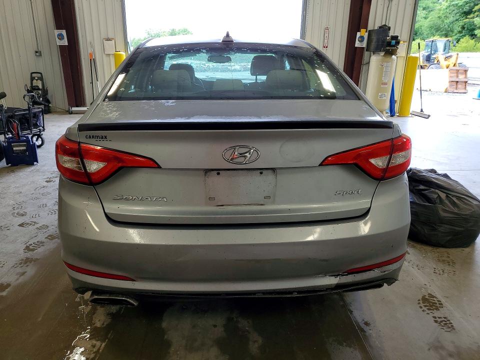 2015 Hyundai VIN 5NPE34AF6FH057855 COPART salvage auction — FRONT END, Nc - Salvage Certificate Of Title, sold $2,150 on 2026-07-02 (photo 6)