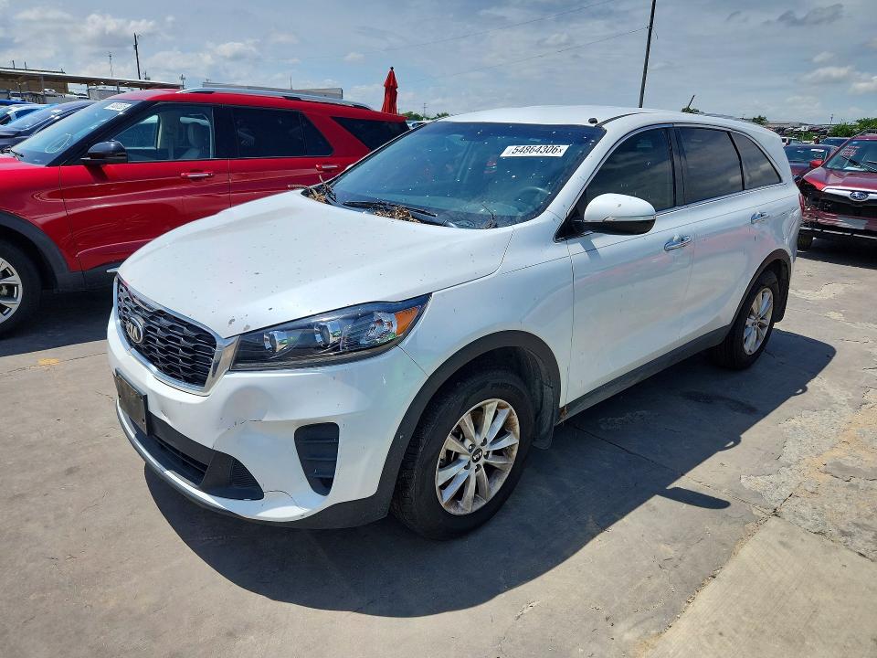 2019 Kia VIN 5XYPG4A35KG555405 COPART salvage auction — HAIL, Tx - Salvage Vehicle Title, sold $2,200 on 2026-07-20 (photo 1)