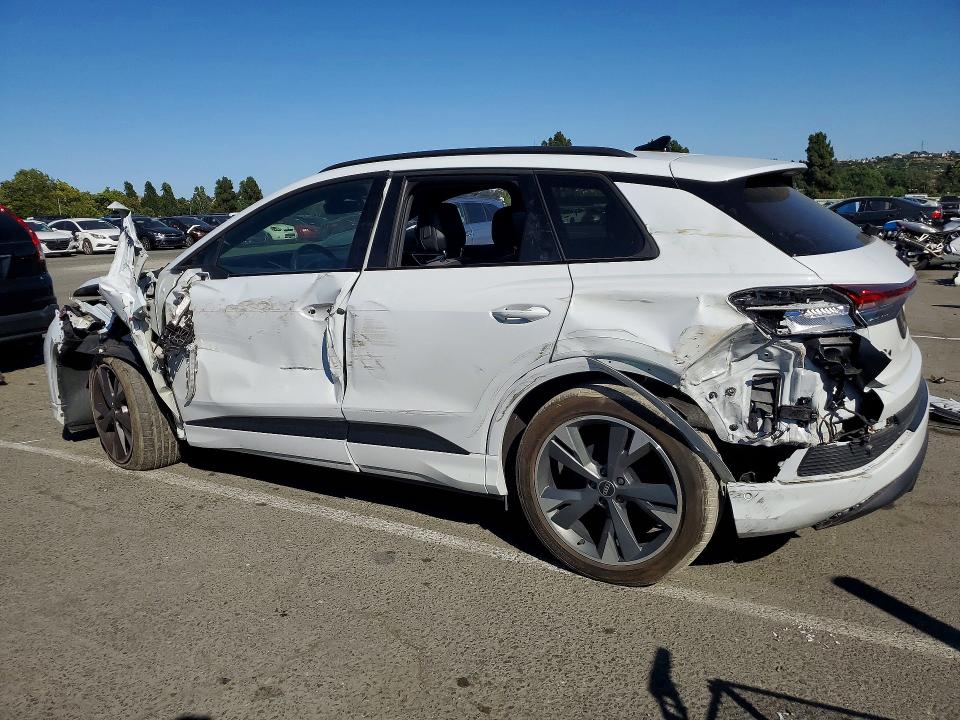 2024 Audi Q4 e-tron VIN WA1MUBFZ3RP038666 COPART salvage auction — FRONT END, Ca - Salvage Certificate, sold $4,800 on 2026-07-24 (photo 2)