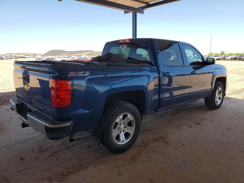 2015 Chevrolet Silverado VIN 3GCUKREC7FG330192 COPART salvage auction — FRONT END, Az - Cert Of Title - Salvage, sold $7,500 on 2026-07-02 (photo 3)