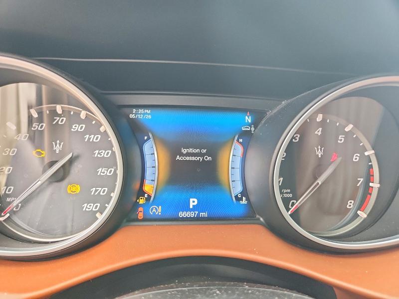 2017 Maserati Levante VIN ZN661XUL4HX211076 COPART salvage auction — Burn Engine, Salvage Title, sold $825 on 2026-07-28 (photo 9)