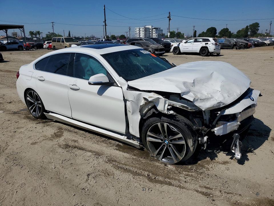 2020 BMW 4 series VIN WBA4J1C03LCD76047 COPART salvage auction — FRONT END, Ca - Acq Bos - Post Sale - Salvage, sold $2,200 on 2026-07-09 (photo 4)