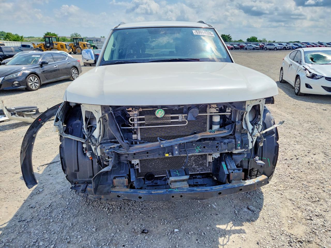 2019 Nissan Armada VIN JN8AY2NC0K9580493 COPART salvage auction — Front End, KY - CERT OF TITLE-SALVAGE, sold $10,300 on 2026-07-09 (photo 5)