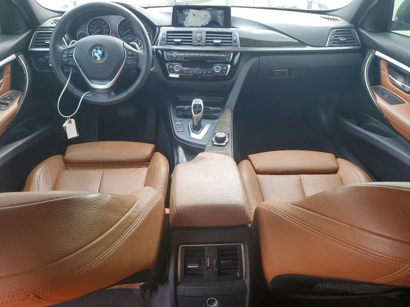 2017 BMW 3er VIN WBA8B9C53HK675850 COPART salvage auction — FRONT END, TX - CERTIFICATE OF TITLE, sold $5,400 on 2026-07-23 (photo 8)