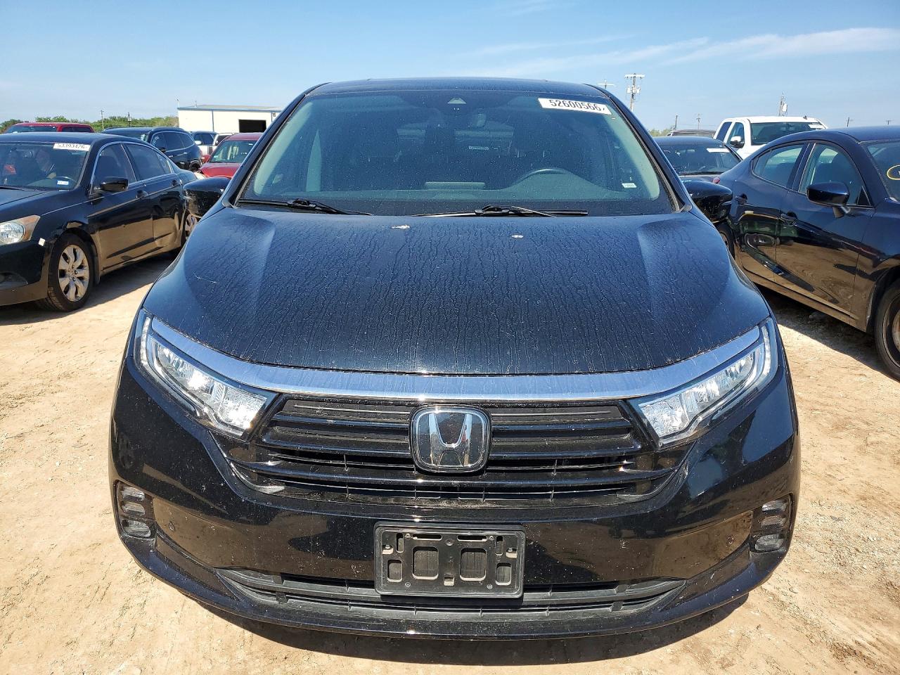 2024 Honda Odyssey VIN 5FNRL6H98RB014084 COPART salvage auction — Hail, TX - SALVAGE VEHICLE TITLE, sold $20,300 on 2026-06-25 (photo 5)