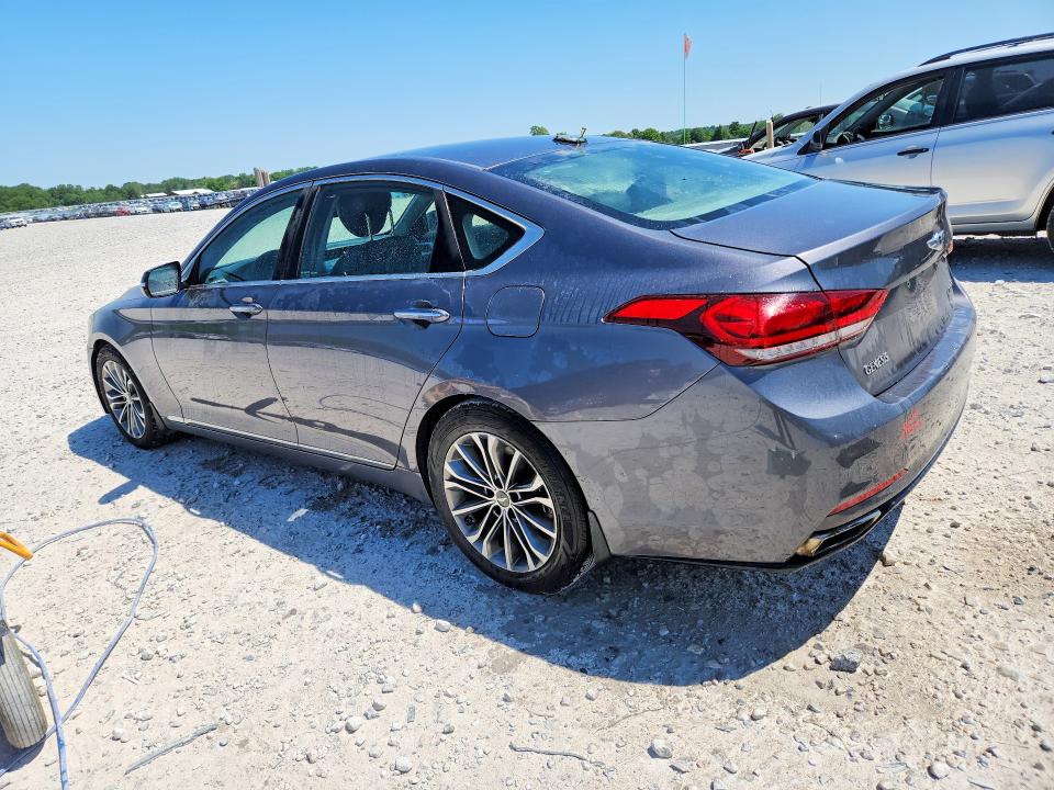 2015 Hyundai Genesis VIN KMHGN4JE5FU072570 COPART salvage auction — FRONT END, Mi - Certificate Of Title, sold $1,950 on 2026-07-09 (photo 2)