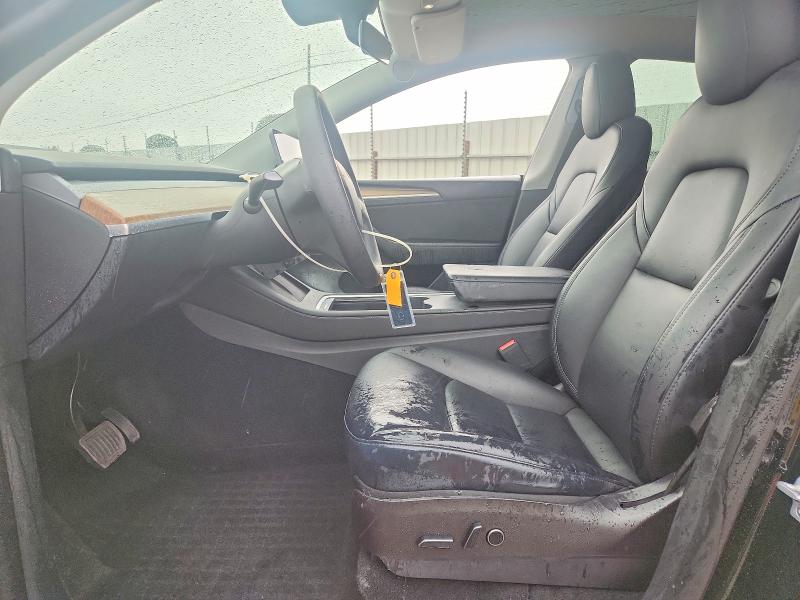 2022 Tesla Model y VIN 7SAYGDEE7NF569336 COPART salvage auction — REAR END, Ca - Salvage Certificate, sold $12,800 on 2026-07-14 (photo 7)