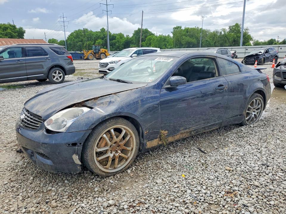 2004 Infiniti G35 VIN JNKCV54E14M805973 COPART salvage auction — FRONT END, OH - CERT OF TITLE-SALVAGE, sold $325 on 2026-07-21 (photo 1)