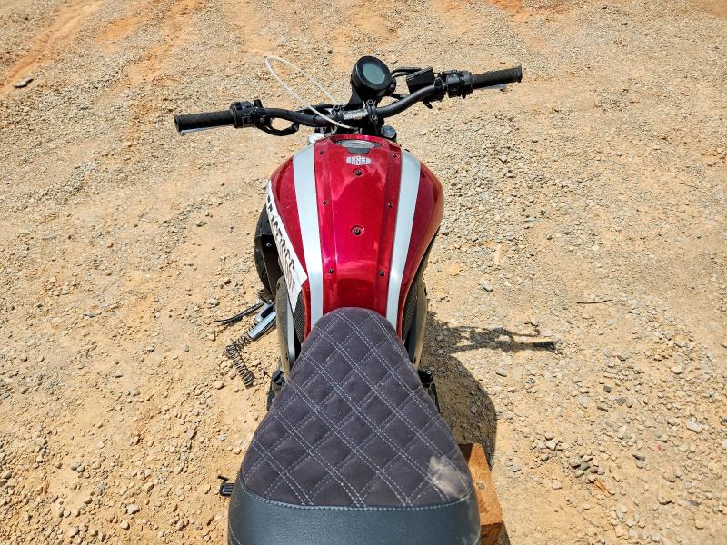 2018 Yamaha Xsr700 VIN JYARM21E2JA000137 COPART salvage auction — ALL OVER, AL - CERT OF TITLE-SALVAGE TITLE, sold $500 on 2026-07-30 (photo 6)