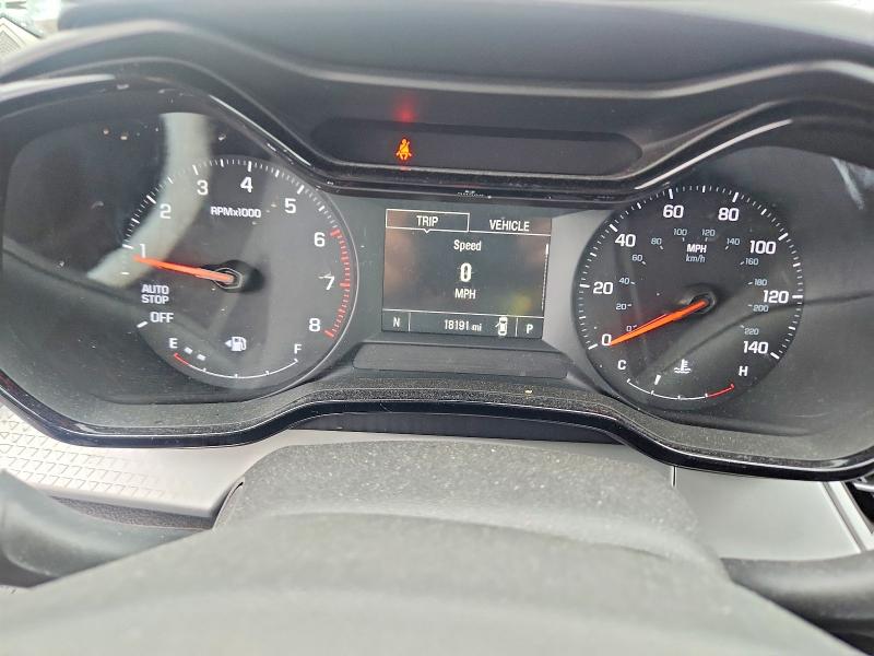 2025 Chevrolet VIN KL77LFEP8SC333964 COPART salvage auction — HAIL, Oh - Cert Of Title-Salvage, sold $7,200 on 2026-07-23 (photo 9)