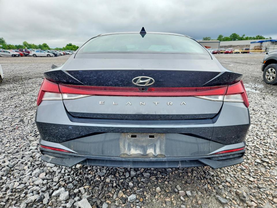 2021 Hyundai Elantra VIN 5NPLM4AG7MH021585 COPART salvage auction — FRONT END, Al - Cert Of Title-Salvage Title, sold $3,100 on 2026-07-21 (photo 6)