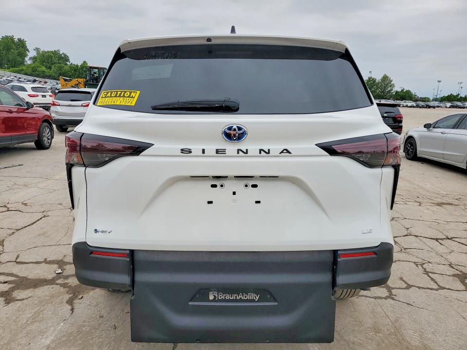 2025 Toyota VIN 5TDKRKEC6SS256284 COPART salvage auction — FRONT END, Fl - Certificate Of Destruction, sold $17,600 on 2026-07-14 (photo 6)