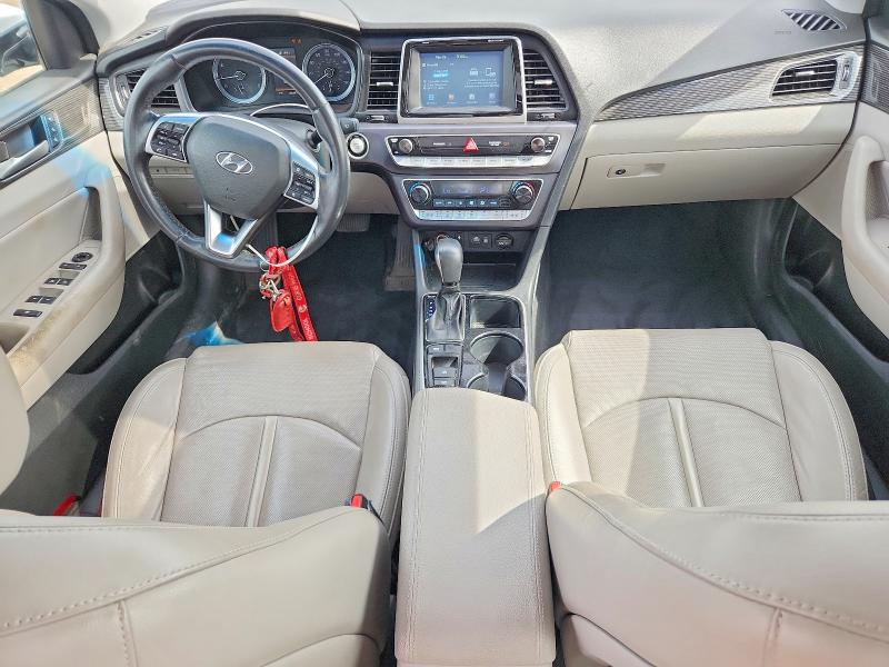 2019 Hyundai Sonata VIN 5NPE34AF9KH808568 COPART salvage auction — REAR END, Il - Salvage Certificate, sold $1,950 on 2026-07-24 (photo 8)