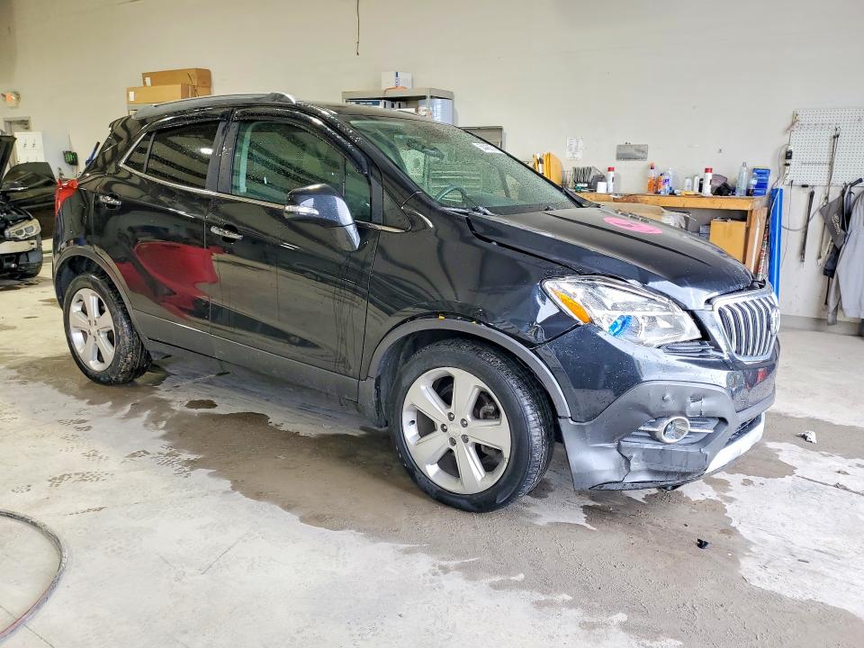 2016 Buick Encore VIN KL4CJBSB5GB588412 COPART salvage auction — FRONT END, Pa - Certificate Of Salvage, sold $975 on 2026-07-17 (photo 4)