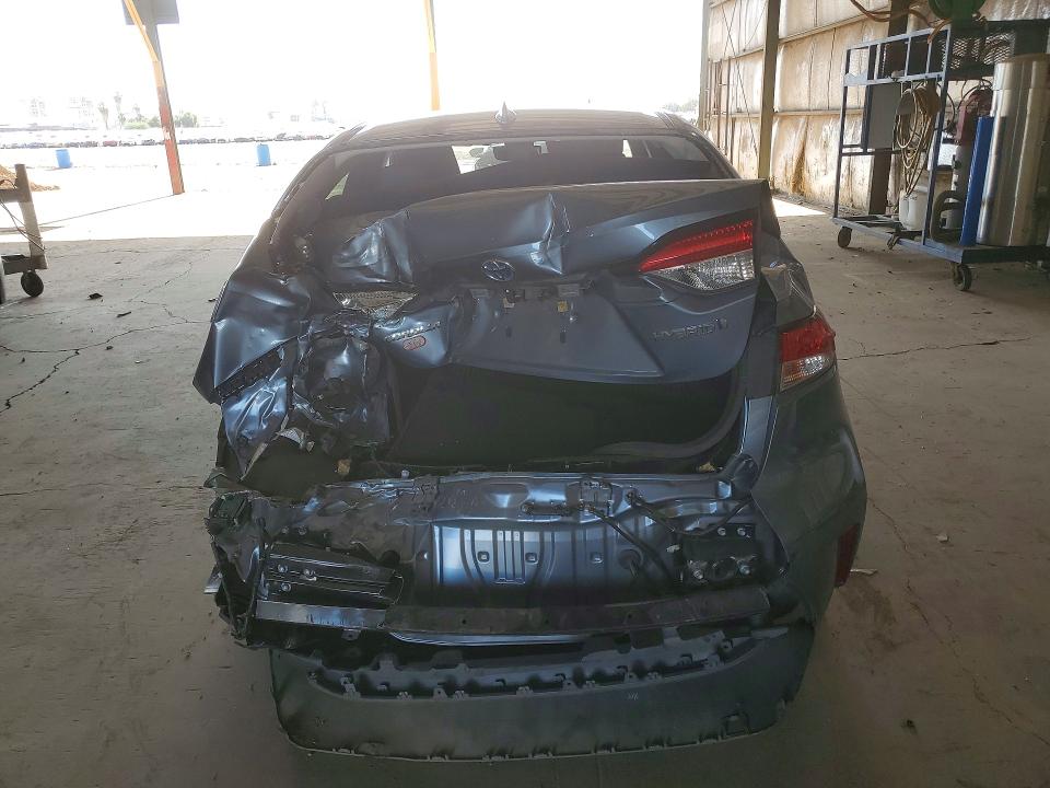 2021 Toyota Corolla VIN JTDEAMDE2MJ004034 COPART salvage auction — REAR END, Salvage Title, sold $5,200 on 2026-07-20 (photo 6)