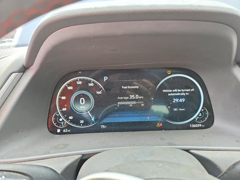 2022 Hyundai Sonata VIN 5NPEJ4J28NH133349 COPART salvage auction — FRONT END, Nc - Dealer Only Clean Title, sold $7,900 on 2026-07-29 (photo 9)
