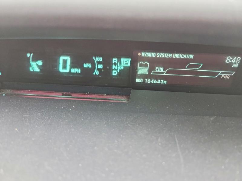 2011 Toyota Prius VIN JTDKN3DU3B5302283 COPART salvage auction — REAR END, Ma - Cert Of Title-Reconstrctd Coll, sold $1,000 on 2026-07-09 (photo 9)