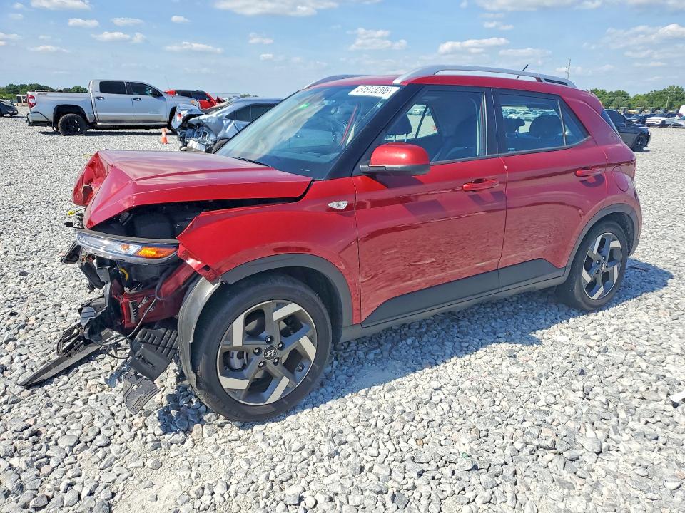 2024 Hyundai Venue VIN KMHRC8A3XRU328260 COPART salvage auction — FRONT END, Fl - Certificate Of Destruction, sold $2,250 on 2026-07-17 (photo 1)
