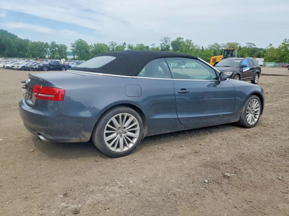 2010 Audi A5 VIN WAULFAFH8AN026071 COPART salvage auction — FRONT END, Ny - Mv-907A Salvage Certificate, sold $1,050 on 2026-07-07 (photo 3)