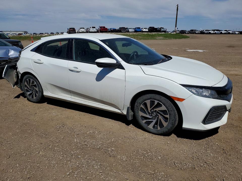 2018 Honda Civic VIN SHHFK7H20JU300108 COPART salvage auction — REAR END, Ab - Bos - Salvage, sold $3,750 on 2026-07-21 (photo 4)