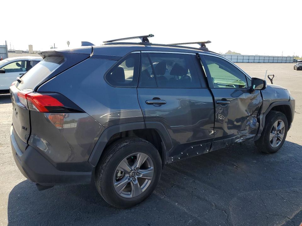 2025 Toyota Rav 4 VIN 2T3W1RFVXSW383703 COPART salvage auction — SIDE, TX - SALVAGE VEHICLE TITLE, sold $8,100 on 2026-07-30 (photo 3)