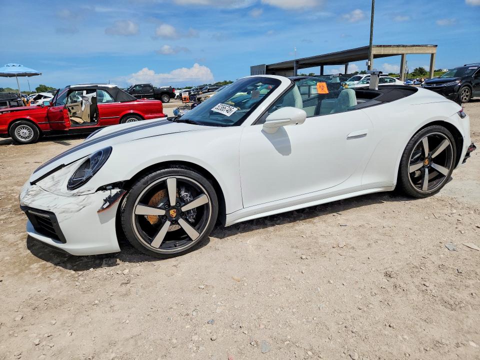 2024 Porsche 911 VIN WP0CA2A96RS238651 COPART salvage auction — REAR END, Nc - Salvage Certificate Of Title, sold $46,000 on 2026-07-23 (photo 1)