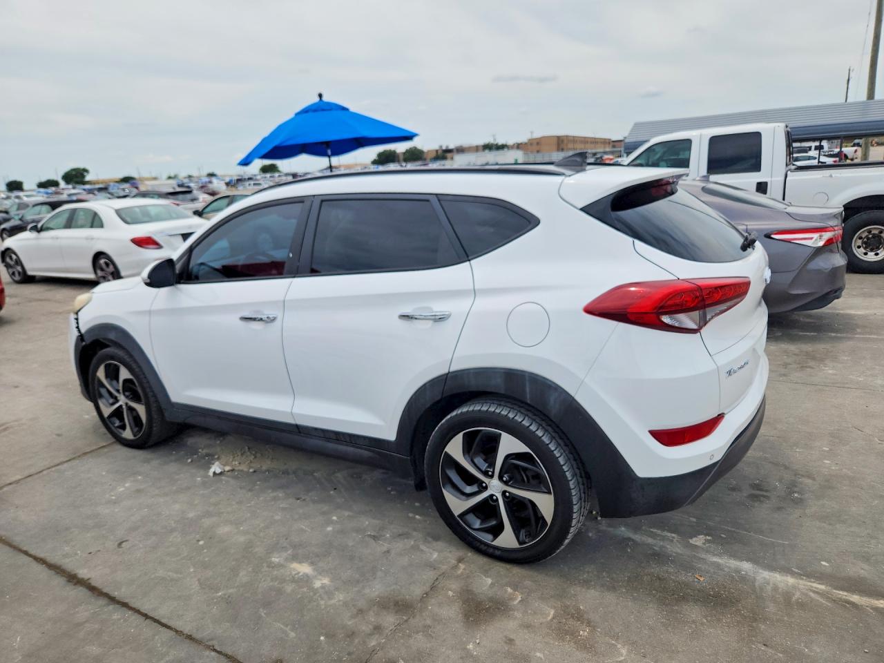 2016 Hyundai Tucson VIN KM8J33A27GU087259 COPART salvage auction — Front End, AR - CERTIFICATE OF TITLE (P), sold $4,400 on 2026-07-02 (photo 2)