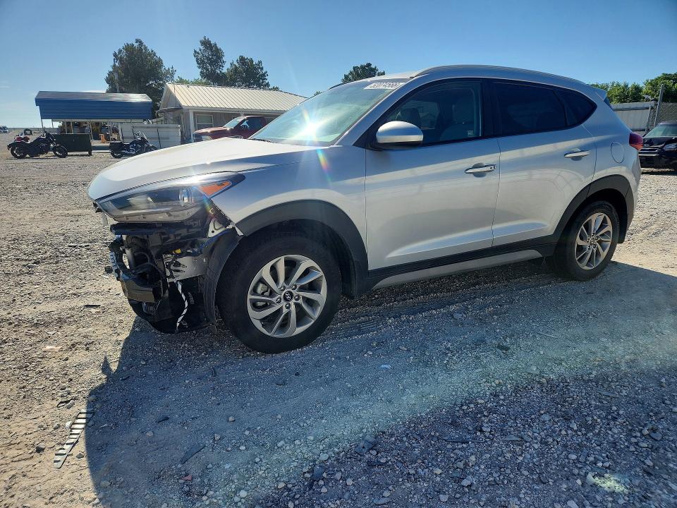 2018 Hyundai Tucson VIN KM8J33A46JU651685 COPART salvage auction — FRONT END, Ar - Cert Of Title-Salvage, sold $3,300 on 2026-07-08 (photo 1)