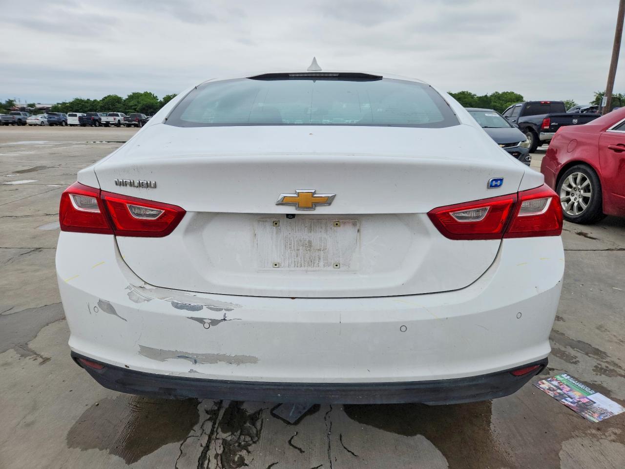 2018 Chevrolet Malibu VIN 1G1ZF5SU5JF185902 COPART salvage auction — Front End, TX - SALVAGE VEHICLE TITLE, sold $1,050 on 2026-07-09 (photo 6)