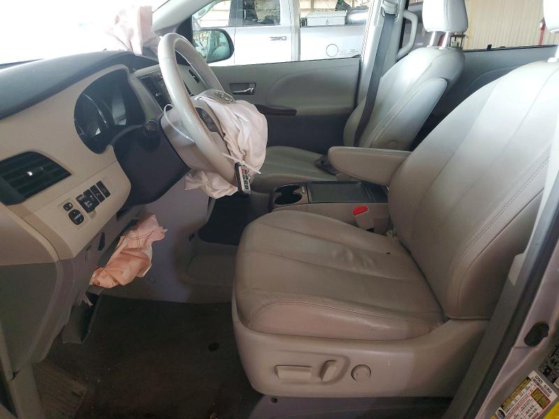 2013 Toyota Sienna VIN 5TDDK3DC2DS067350 COPART salvage auction — FRONT END, Ca - Salvage Certificate, sold $1,950 on 2026-07-13 (photo 7)
