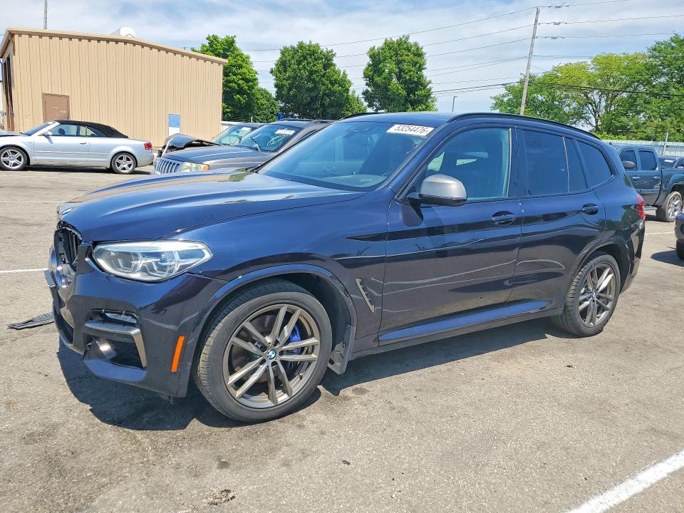 2019 BMW X3 VIN 5UXTS3C58K0Z03790 COPART salvage auction — FRONT END, Oh - Cert Of Title-Repossession (P), sold $10,900 on 2026-07-29 (photo 1)