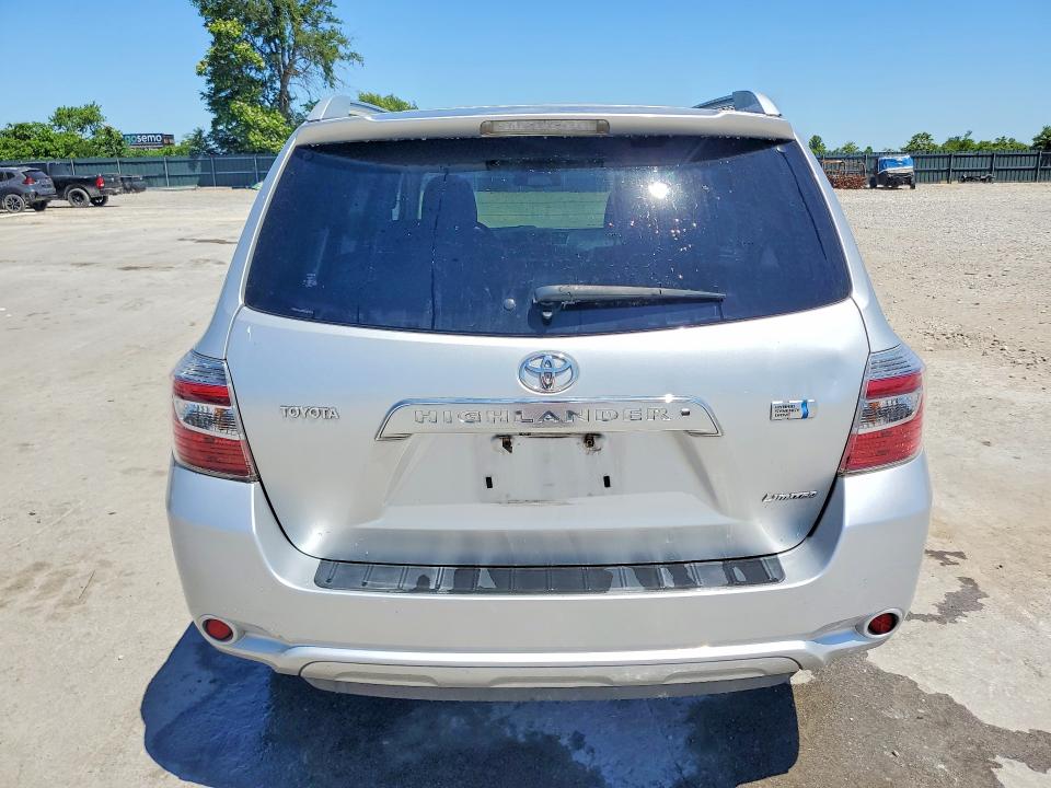 2008 Toyota Highlander hybrid VIN JTEEW44A882007594 COPART salvage auction — WATER/FLOOD, Mo - Salvage Certificate Of Title, sold $1,400 on 2026-07-06 (photo 6)