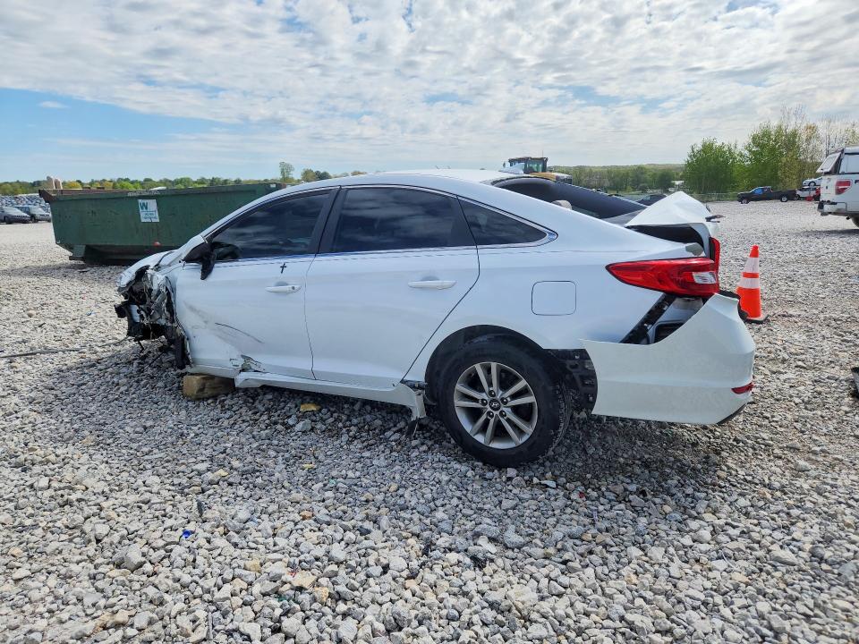 2016 Hyundai Sonata VIN 5NPE24AF3GH323563 COPART salvage auction — FRONT END, MI - CERTIFICATE OF TITLE, sold $525 on 2026-07-02 (photo 2)