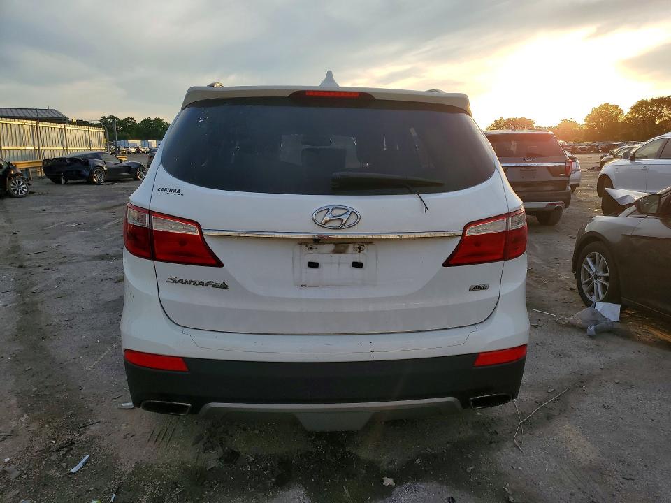 2014 Hyundai Santa fe VIN KM8SNDHF9EU040101 COPART salvage auction — UNDERCARRIAGE, In - Cert Of Title-Salvage Title, sold $1,600 on 2026-07-20 (photo 6)