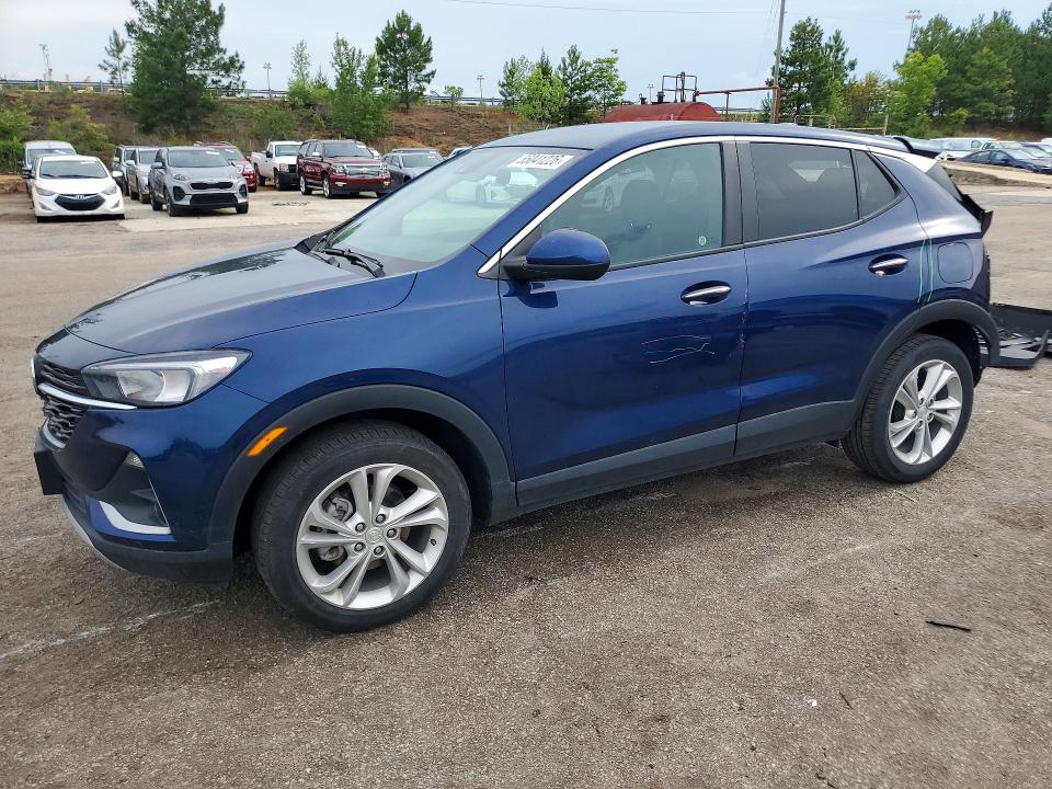 2023 Buick Encore VIN KL4MMBS27PB130561 COPART salvage auction — REAR END, Sc - Cert Of Title-Salvage, sold $3,200 on 2026-07-17 (photo 1)
