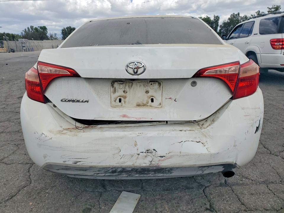 2017 Toyota Corolla VIN 5YFBURHE9HP573479 COPART salvage auction — FRONT END, Ca - Salvage Certificate, sold $4,550 on 2026-07-06 (photo 6)