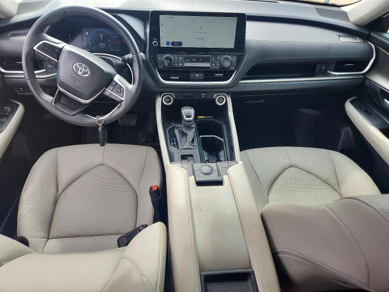 2024 Toyota Highlander VIN 5TDAAAA55RS011510 COPART salvage auction — FRONT END, Fl - Cert Of Title Slvg Rebuildable, sold $16,200 on 2026-07-24 (photo 8)